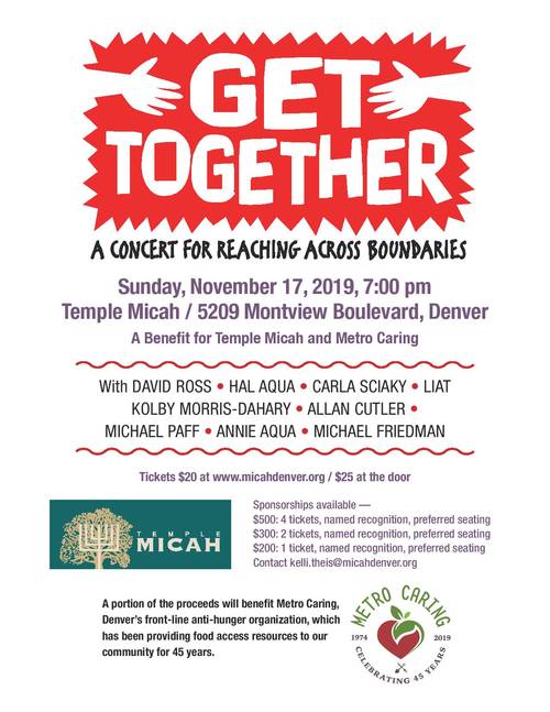 Banner Image for Get Together!  A Benefit Concert